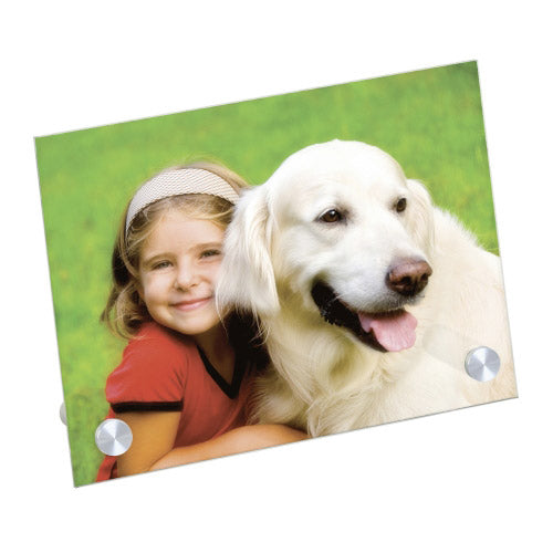 Glasbild mit Alu-Füßen | 120x160x6 mm