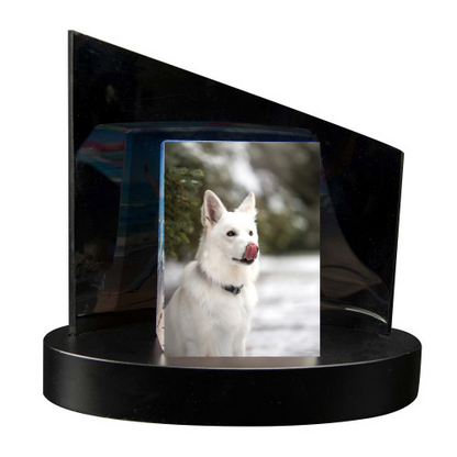 Foto auf Glasframe inkl. Clarisso® Sockel