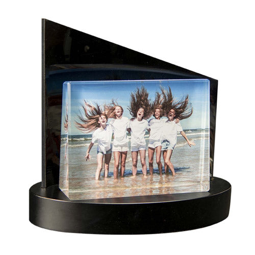 Foto auf Glasframe inkl. Clarisso® Sockel